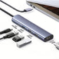 ⚡ BEGRENZTE AKTION: 50 % RABATT! 🔌 Tragbarer 5-in-1-USB-C-Hub mit 4K-HDMI-Ausgang – Hochgeschwindigkeitsdatenübertragung, 100-W-Ladefunktion und Aluminiumgehäuse 💻
