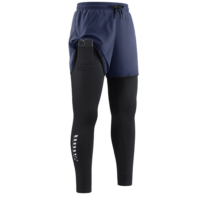🏃‍♂️ 50% RABATT! ✨ Herren 2-in-1 Laufhosen – Kompression & atmungsaktiv – Integrierte Shorts, schnelltrocknend & perfekt für Training oder Wettkampf 💪
