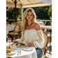 🌸 BEFRISTETES ANGEBOT: 50% RABATT! ✨ Büsten-BH aus Spitze – transparent, weite Ärmel, Boho-Stil ☀️