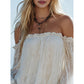 🌸 BEFRISTETES ANGEBOT: 50% RABATT! ✨ Büsten-BH aus Spitze – transparent, weite Ärmel, Boho-Stil ☀️