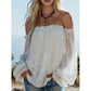 🌸 BEFRISTETES ANGEBOT: 50% RABATT! ✨ Büsten-BH aus Spitze – transparent, weite Ärmel, Boho-Stil ☀️