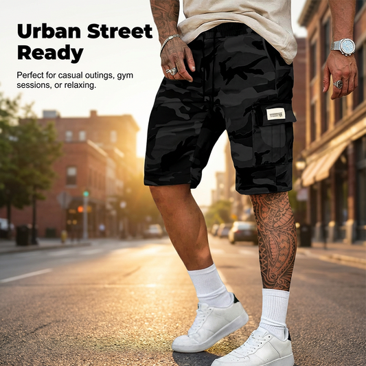 🩳 50% RABATT! 🏃‍♂️ Taktische Cargoshorts für Herren – Lockere Passform & maximale Bewegungsfreiheit – Robuste Qualität, praktische Taschen – ideal für Outdoor, Arbeit oder Freizeit 🌿💪✨