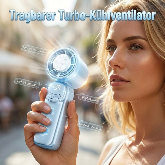 🌬️✨ 50% RABATT! Mini-Handventilator mit extralanger Akkulaufzeit – Kompakt, leise & perfekt für Reisen, Büro & heiße Tage 🔋