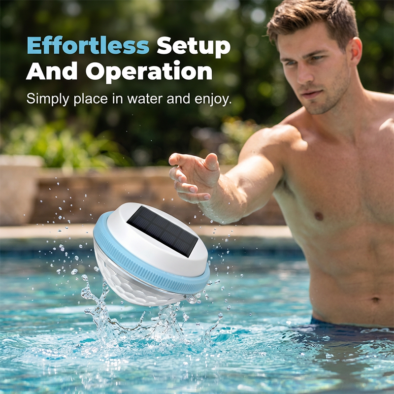 📉 Preise gesenkt! Greifen Sie zu, bevor es zu spät ist 🏃‍♂️ LED-Solar-Schwimmleuchte für den Pool
