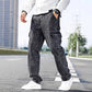 👖 NUR FÜR BEGRENZTE ZEIT – 50% RABATT! ✨ Weite Cargo-Jeans für Herren – Vintage-Waschung, lässiger Schnitt, mit vielen Taschen 🎸