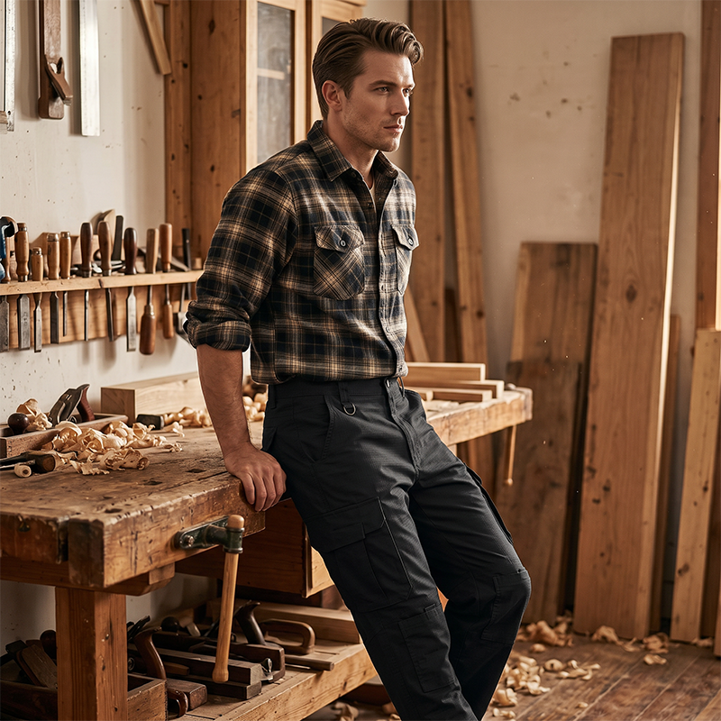 👖 LIMITIERTES ANGEBOT 50% RABATT! ✨ Taktische Cargohose Herren – Robust, Mehrfachtaschen, Gerades Bein 🔧