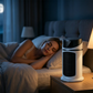 2026 Neue Verdunstungsklimaanlage – Kompakter USB-Tischventilator, persönlicher Kühler mit 300-ml-Tank, einstellbare Geschwindigkeitsstufen, Timer, leise, tragbares Design für den Nachttisch