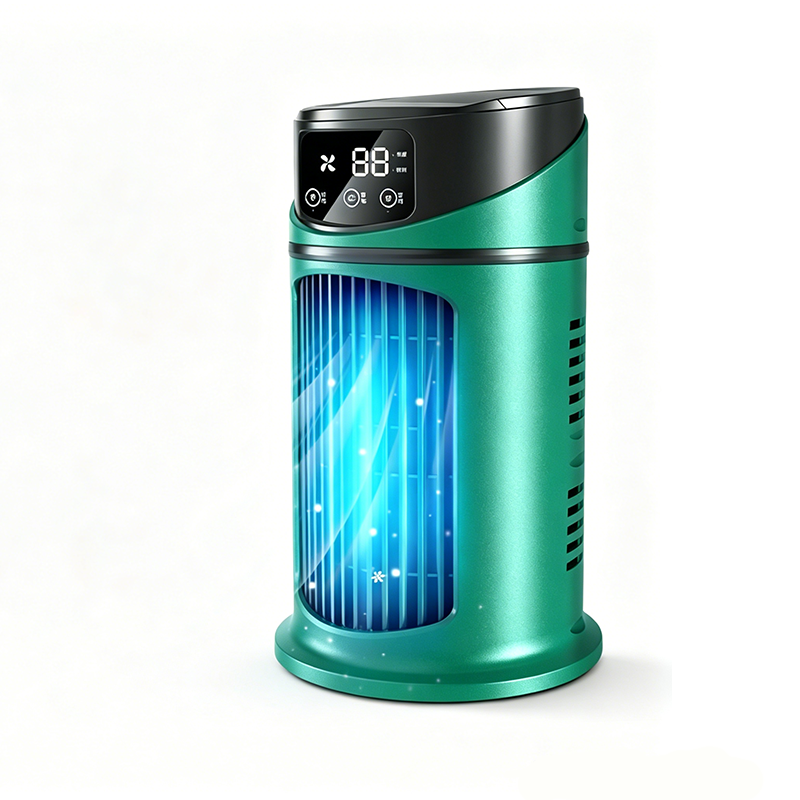 2026 Neue Verdunstungsklimaanlage – Kompakter USB-Tischventilator, persönlicher Kühler mit 300-ml-Tank, einstellbare Geschwindigkeitsstufen, Timer, leise, tragbares Design für den Nachttisch