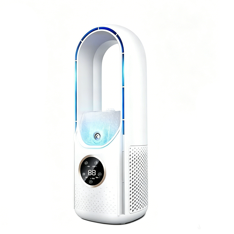 2026 Neue Verdunstungsklimaanlage – Kompakter USB-Tischventilator, persönlicher Kühler mit 300-ml-Tank, einstellbare Geschwindigkeitsstufen, Timer, leise, tragbares Design für den Nachttisch