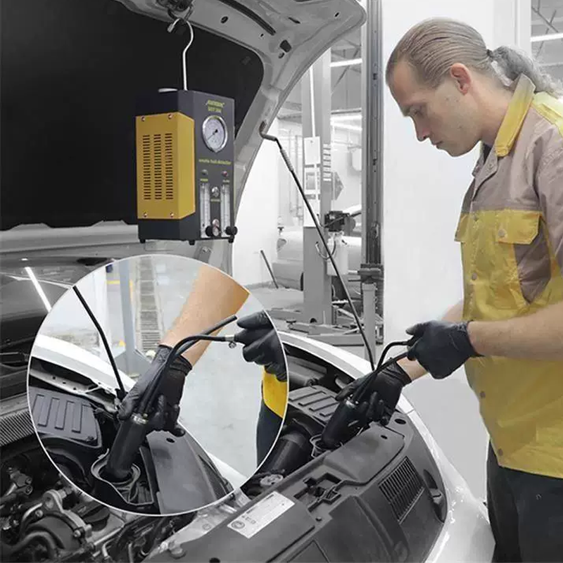 Rauchtester Adapter für Fahrzeuge 🚗 Motorölkappen- & Airbag-Adapter Set