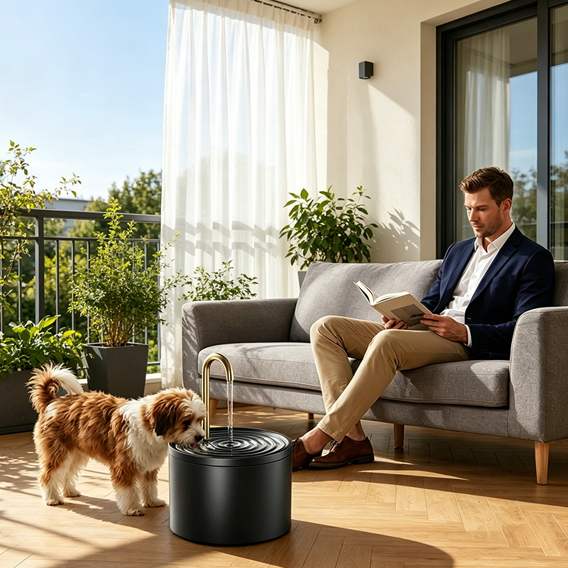 ⏰ 50 % RABATT – Nur für kurze Zeit ✨Trinkbrunnen für Katzen & Hunde 🐾 Wasserzirkulation, Leiser Betrieb & Einfache Reinigung💧