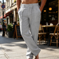 Leichte Herren-Freizeithose mit elastischem Bund
