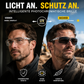 🕶️ 50% RABATT! 🏍️ Motorrad-Schutzbrille für Tag & Nacht – UV400, polarisierend & gelbe Nachtlinse – Perfekter Sitz & klare Sicht unter jedem Helm
