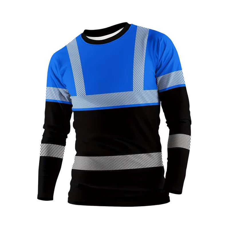 👕 50% RABATT! 🏃‍♂️ Sportliches Herren-Longsleeve – Feuchtigkeitsableitend & mit dezentem Print – Perfekt für aktive Tage, Joggen oder Freizeit – atmungsaktiv und bequem 🌿