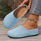 👟✨ Women's Breathable Knit Slip-On Mules – luftig, bequem, einfach reinschlüpfen. ☀️🌸