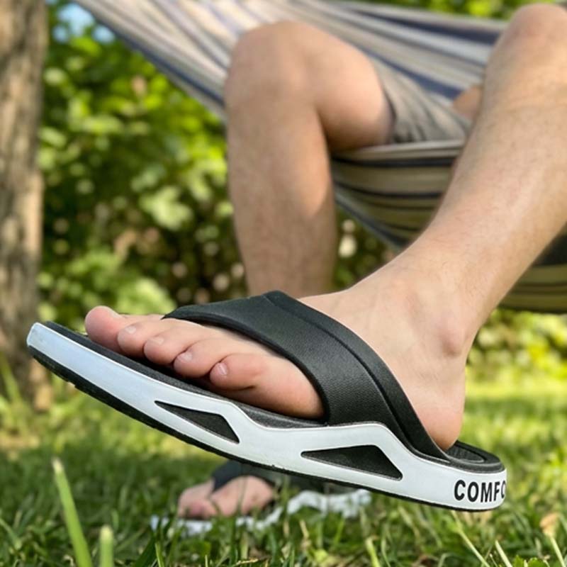 👡🌞 50% RABATT! Herren lässige rutschfeste Flip-Flops – Bequem, leicht & perfekt für Strand, Pool & Alltag 🏖️