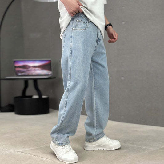 👖🔥 Herrenhosen mit lockerer Passform, geradem Schnitt und klassischen Taschen – 50% RABATT! Bequeme Hosen mit geradem Bein & klassischen Taschen. ✨💪