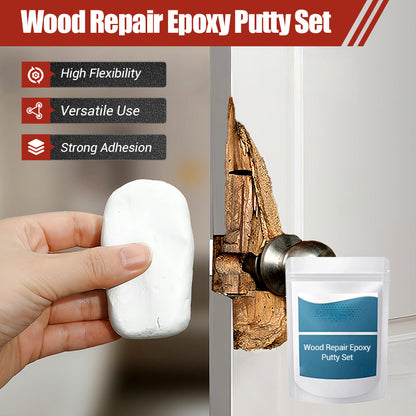 🔥50% RABATT! Wood Repair Epoxy Putty Set – holzfüllende Spachtelmasse, härter als Holz, schleif- & lackierbar. 💪🛠️