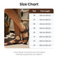 Damen-Sommer-Flatsandalen mit Doppelschnalle