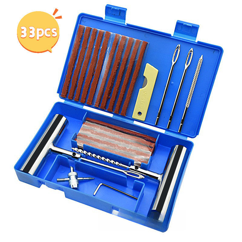 🔧 Universelles Reifenreparatur-Set für Pannen – robust, einfach anwendbar & ideal für Auto, Wohnmobil & Motorrad 🚗