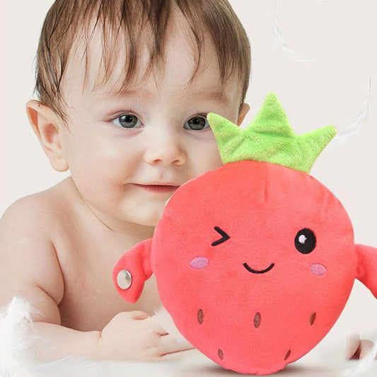 🍓🍌🍊 50% RABATT! Interaktive Puppe mit Fruchtsensor – reagiert auf Berührung mit Musik & Licht  🎶💖