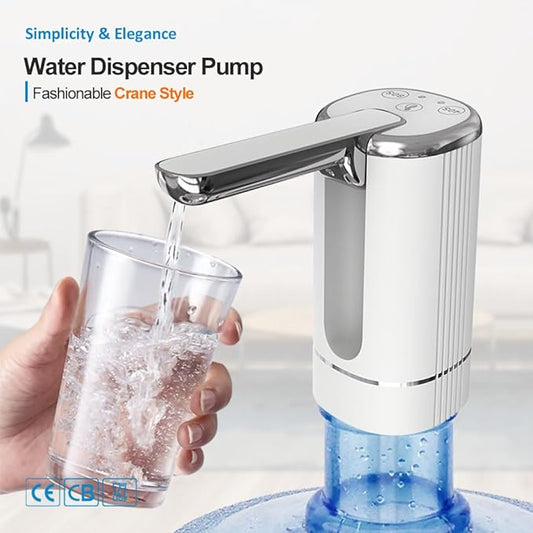🚰 NUR FÜR BEGRENZTE ZEIT: 50 % RABATT! 💥 Automatische Dosierpumpe – wiederaufladbar, klappbarer Auslauf, universell einsetzbar ✨