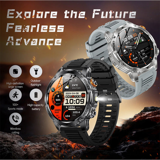 ⌚ 60% RABATT! 🏆 Smart Bluetooth Sportuhr – 1000mAh Akku & Fitness-Tracking – Herzfrequenz, Schrittzähler & Schlafüberwachung – wasserdicht & kompatibel mit iOS/Android – perfekt für den aktiven Alltag 💪✨