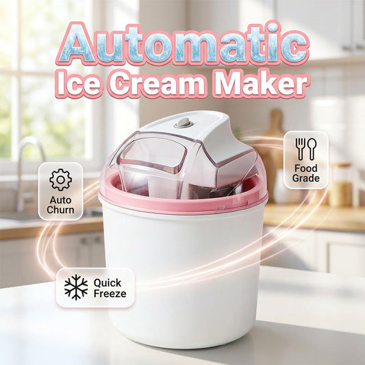 ❄️🍧 50% RABATT! Eismaschine für die ganze Familie – Große Kapazität, einfache Bedienung & in wenigen Minuten cremiges Eis selber machen ✨