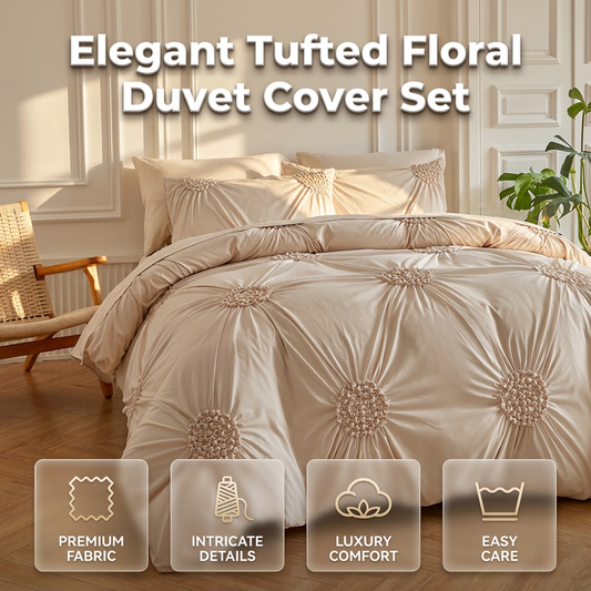 📢📢50 % Rabatt!! ⏰🎁 Elegantes Bettwäsche-Set mit edlem Falten-Design – stilvoller Komfort für dein Schlafzimmer🛏️✨