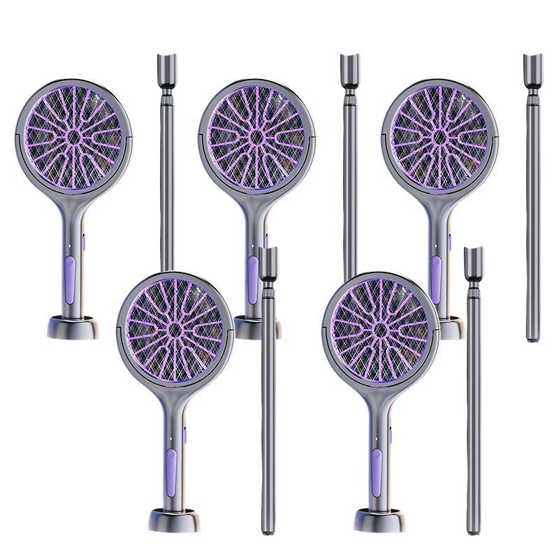 🔥【Limitierte Auflage – 50 % Rabatt】✨Mosquito Zapper – Elektrischer 2-in-1-Mückenklatscher, wiederaufladbarer USB-Insektenklatscher mit 3000 V und drehbarem Kopf, elektrischer Mückenschutz für Haus/Balkon/Garten/Camping