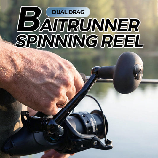 Dual Drag Baitrunner Spinning Reel