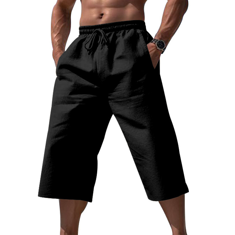 🔥Solange der Vorrat reicht 40 % Rabatt!🎉Atmungsaktive Cropped Loungehose