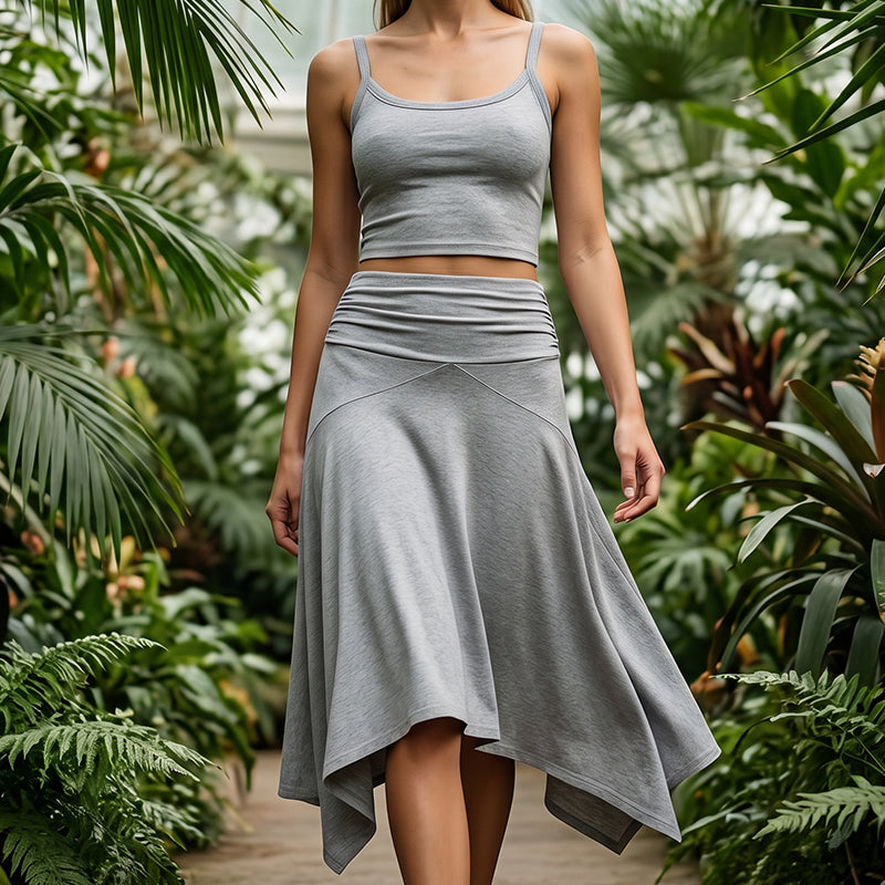 🌸 50% RABATT JETZT! 🌸 Schickes Zweiteiliges Set – Schmeichelhafte Silhouette, Hochwertiger Weicher Stoff, Vielseitiger Tag-zu-Nacht-Stil 👗✨