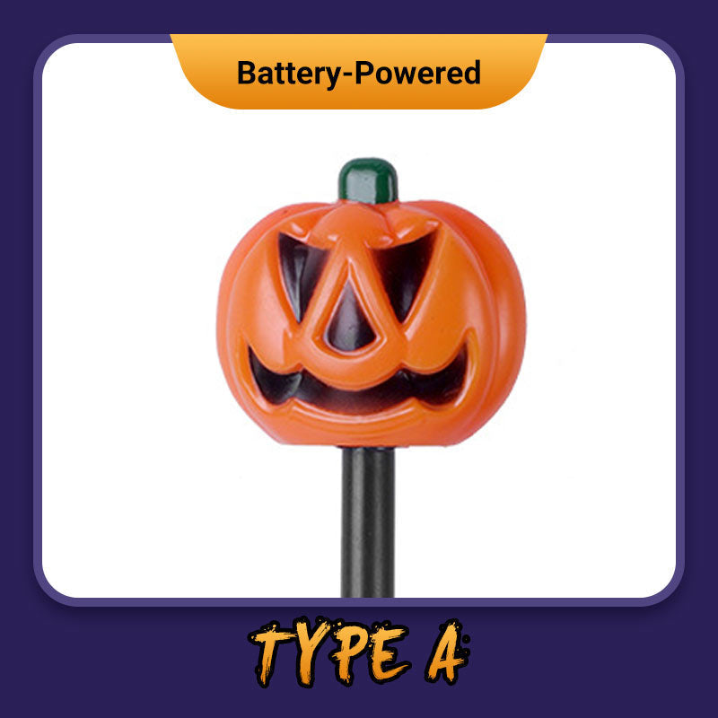 🎃🔥 50% RABATT! Halloween Solar-Kürbis Gartenstecker ✨ Wasserdicht, LED-Gartenleuchte für Rasen, Garten und Terrasse