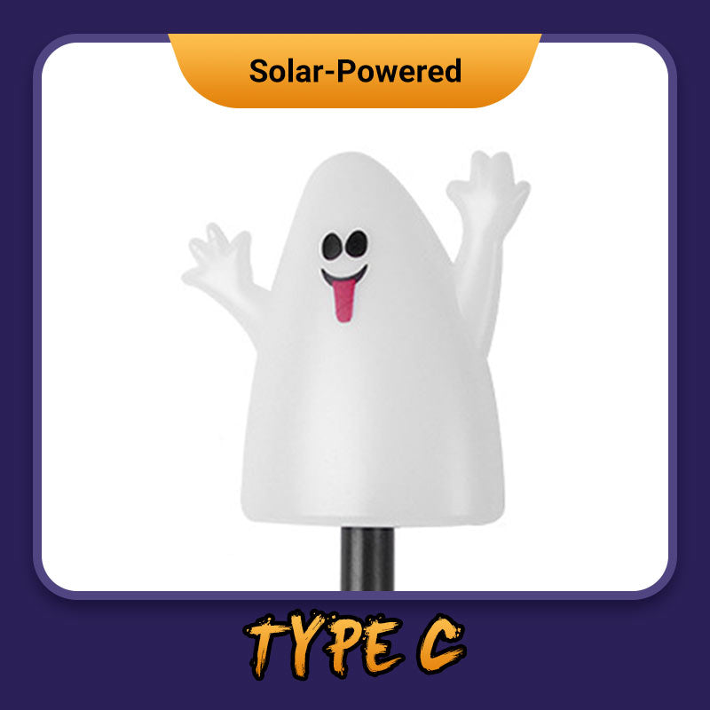 🎃🔥 50% RABATT! Halloween Solar-Kürbis Gartenstecker ✨ Wasserdicht, LED-Gartenleuchte für Rasen, Garten und Terrasse