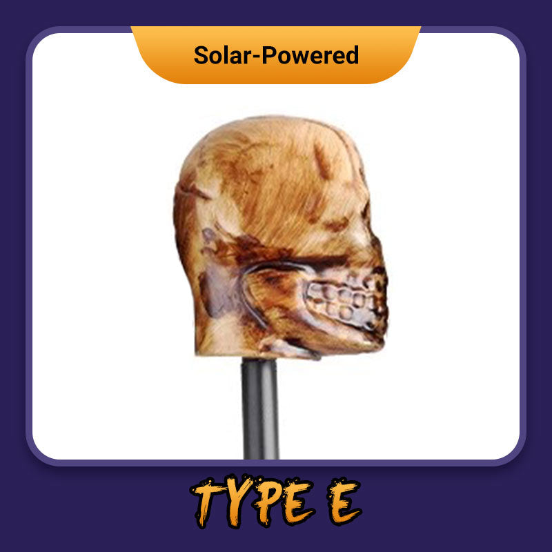 🎃🔥 50% RABATT! Halloween Solar-Kürbis Gartenstecker ✨ Wasserdicht, LED-Gartenleuchte für Rasen, Garten und Terrasse