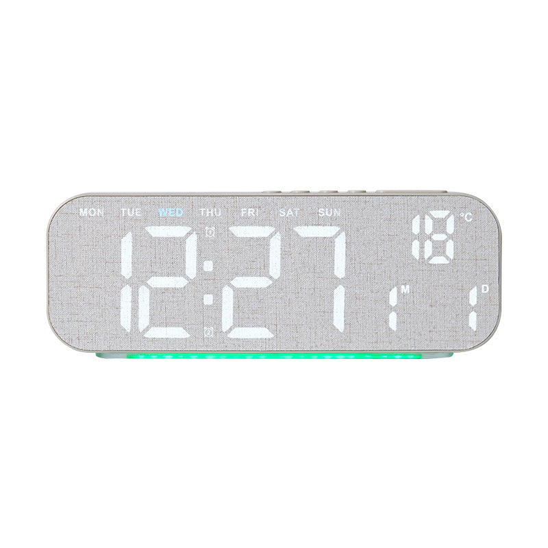🛍️ 50 % Rabatt – Multifunktions-Tischuhr mit LED-Ziffern, Ambiente-Beleuchtung & Wecker – ideal für Hotel, Wohnzimmer & Schlafzimmer ✨