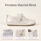 👟 50% RABATT! ✨ Damen Retro Trainer mit Perlen & Schleifenband – Stylisches Design, bequeme Sohle & einzigartige Verzierung – Perfekt für den täglichen Look & besondere Anlässe 🌸