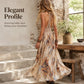 🎉 2026 Sale — Over 24,000 Sold! 💞 Women Halter Neck Boho Maxi Dress