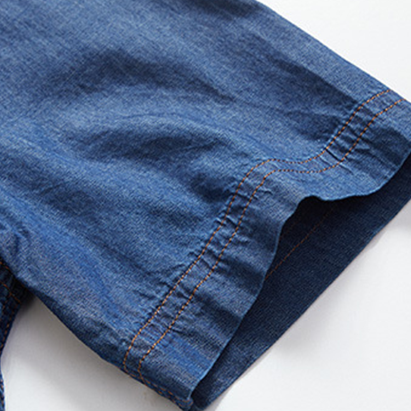 👔 50% RABATT! 🌿 2026 Denim-Hemd für Herren – Kurzärmelig, lässig & vielseitig – Perfekt für Alltag & Freizeit 👖