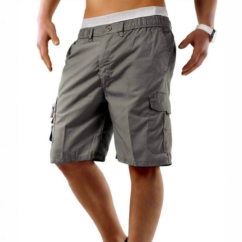 📢📢50% RABATT !!⏰Lässige Cargo-Shorts für Herren mit elastischem Bund