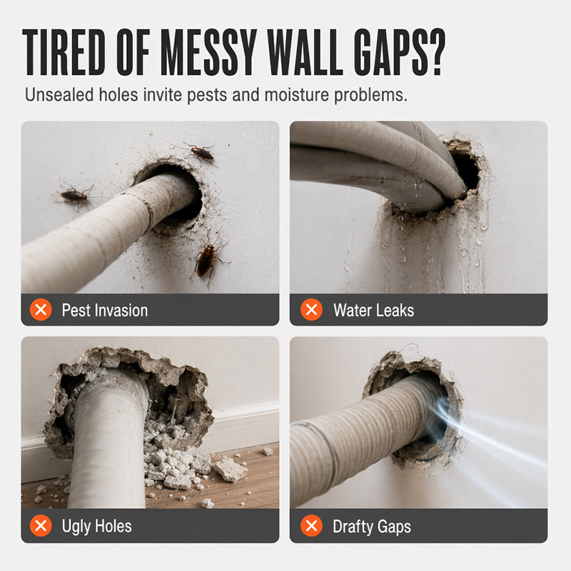 🎉 KAUFE 1, ERHALTE 1 GRATIS! 🔧 Wasserdichte Wand-Abdichtungsmasse – Formbar, schnelltrocknend & überstreichbar – Stoppt Zugluft, Feuchtigkeit & Schädlinge 🏠