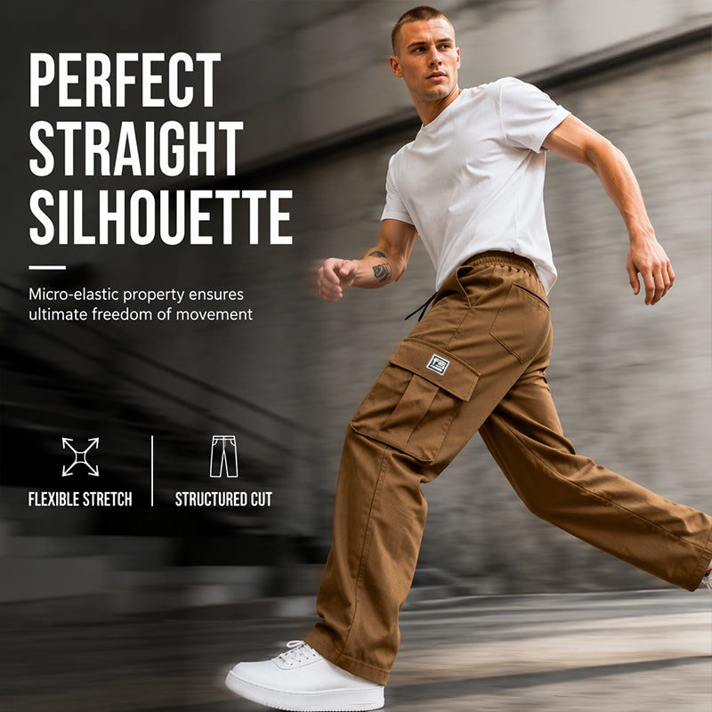 👖 50% RABATT! 🏕️ Herren Cargohose in lockerer Passform – Bequem, vielseitig & mit vielen Taschen – Ideal für Alltag, Outdoor & Freizeit ✨