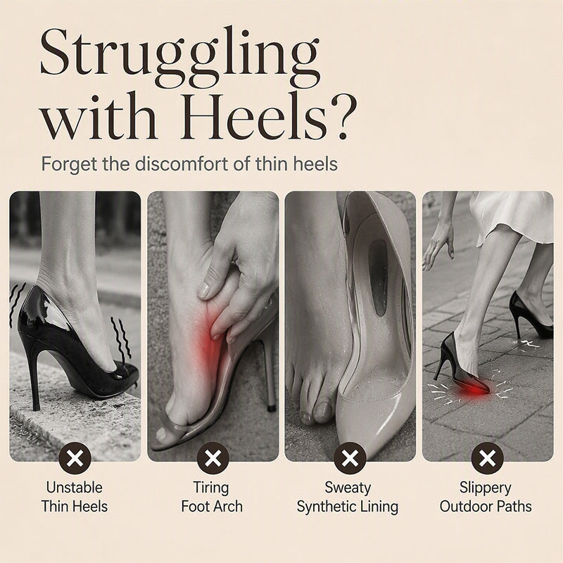 Erhöhte Komfort-Slide-Heels