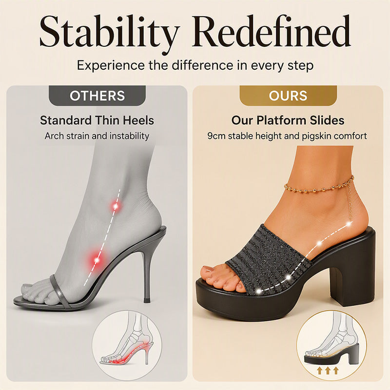 Erhöhte Komfort-Slide-Heels