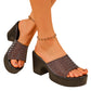Erhöhte Komfort-Slide-Heels