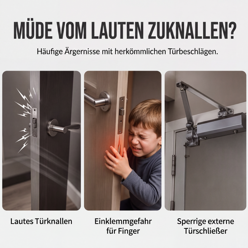Hydraulische Verriegelungstürscharniere