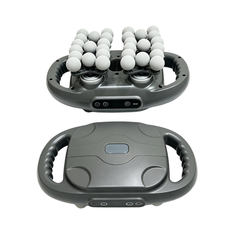 Faszien-Massagepistole mit mehreren Aufsätzen für die Tiefengewebsmassage