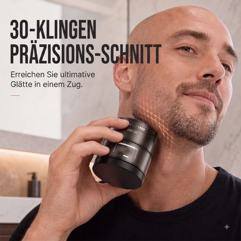 📢📢50% RABATT !!⏰2-in-1 intelligenter Elektrorasierer für Glatzen und Bartschneider mit Digitalanzeige