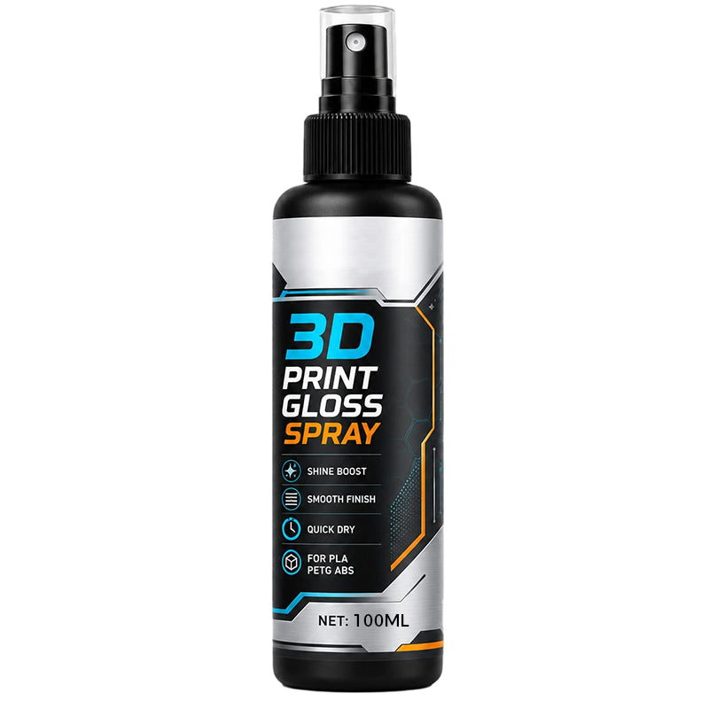 🖨️ ✨ 3D-Drucker Glanzspray – Schnelltrocknend, reduziert Schichtlinien & glänzend – Ideal für PLA, PETG & ABS – Perfekte Oberflächenveredelung 🎨